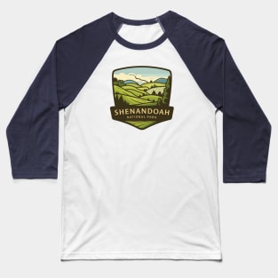 Shenandoah National Park Virginia Baseball T-Shirt